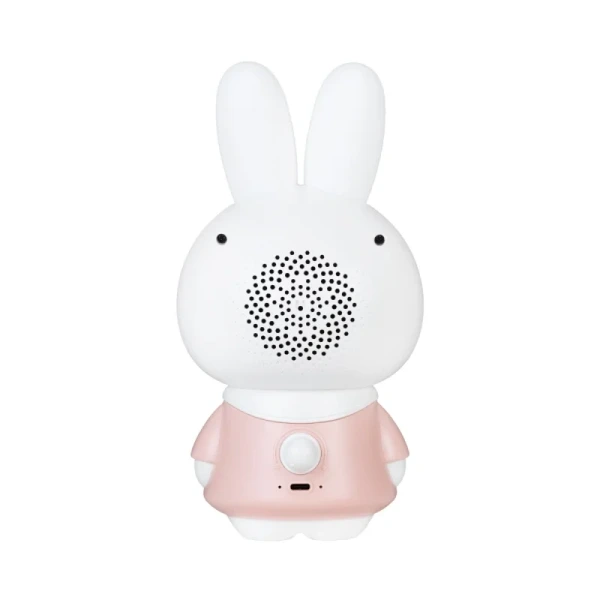 Alilo Honey Bunny G6PRO - króliczek, który rośnie razem z dzieckiem MP3, Bluetooth, lampka nocna i dyktafon 0+ pudrowy róż