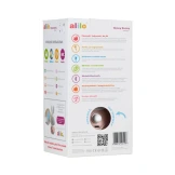 Alilo Honey Bunny G6PRO - króliczek, który rośnie razem z dzieckiem MP3, Bluetooth, lampka nocna i dyktafon 0+ pudrowy róż