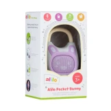 Alilo Pocket Bunny K1 - kompaktowy odtwarzacz MP3 i głośnik Bluetooth dla dzieci fioletowy + wanilia