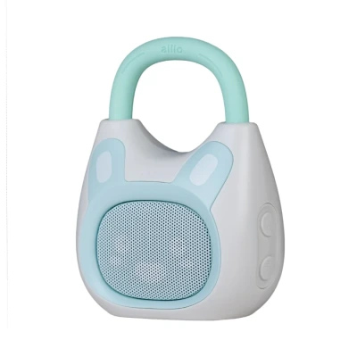 Alilo Pocket Bunny K1 - kompaktowy odtwarzacz MP3 i głośnik Bluetooth dla dzieci niebieski + mięta