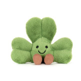 ZABAWNA TRÓJLISTNA KONICZYNKA zielona przytulanka Amuseables Siofra Shamrock 15 cm Jellycat 0+