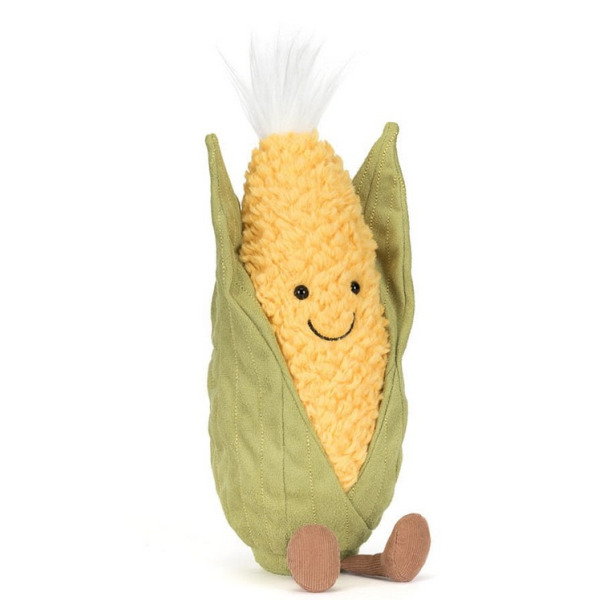 ZABAWNA KOLBA KUKURYDZY żółto-zielona przytulanka Amuseables Sweetcorn 27 cm Jellycat 0+