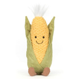 ZABAWNA KOLBA KUKURYDZY żółto-zielona przytulanka Amuseables Sweetcorn 27 cm Jellycat 0+