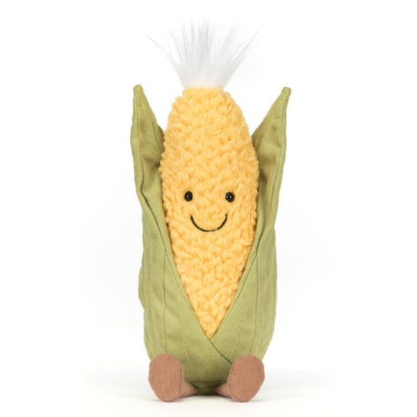 ZABAWNA KOLBA KUKURYDZY żółto-zielona przytulanka Amuseables Sweetcorn 27 cm Jellycat 0+