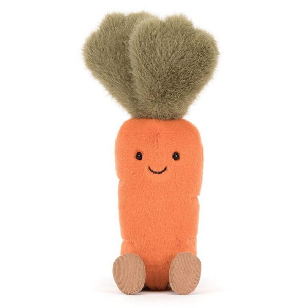ZABAWNA MARCHEWKA pomarańczowa przytulanka Amuseables Carrot 28 cm Jellycat 12m+