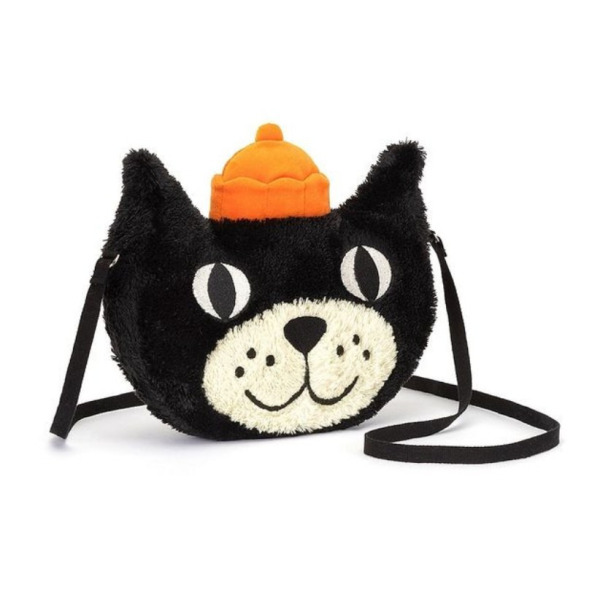 KOT JELLYCAT materiałowa torebka na ramię 23 cm Jellycat