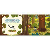 ROK W LESIE. ZASYPIANKA książka kartonowa Tomasz Plebański, Emilia Dziubak wyd. Nasza Księgiarnia