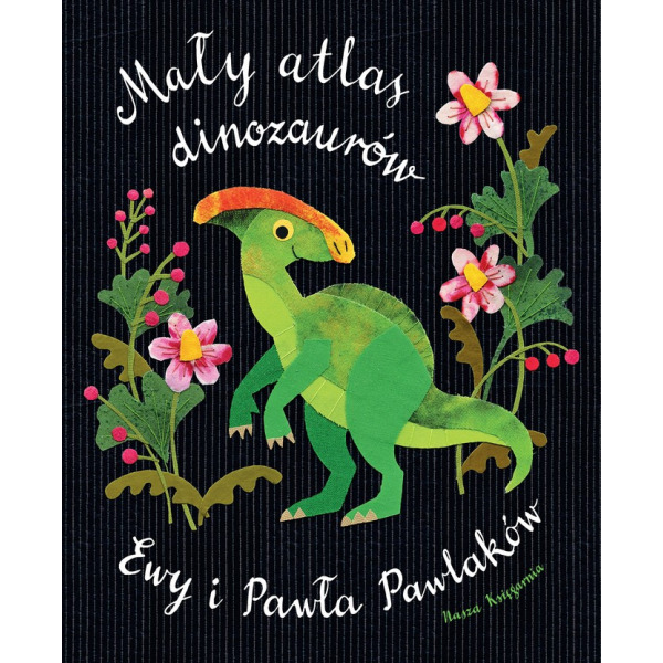 MAŁY ATLAS DINOZAURÓW Ewy i Pawła Pawlaków książka kartonowa dla dzieci wyd. Nasza Księgarnia