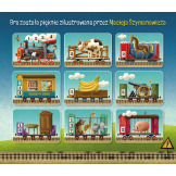 LOKOMOTYWA. MIĘDZY WIERSZAMI planszowa gra rodzinna wyd. Nasza Księgarnia 6+