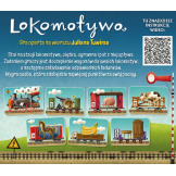 LOKOMOTYWA. MIĘDZY WIERSZAMI planszowa gra rodzinna wyd. Nasza Księgarnia 6+