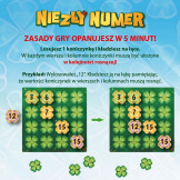 NIEZŁY NUMER planszowa gra rodzinna wyd. Nasza Księgarnia 8+