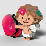 AMOREK układanka przestrzenna 3D Eugy 6+