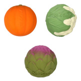 ZUPA JARZYNOWA kauczukowe piłeczki sensoryczne dla niemowląt Hevea Oli and Carol 0+