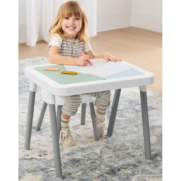 STOLIK DO ZABAW SENSORYCZNYCH zabawka edukacyjna 3w1 Discoverosity Skip Hop 18m+