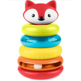 Lisek PIRAMIDA DO NAKŁADANIA zabawka edukacyjna wieża nakładanka Explore&More Skip Hop
