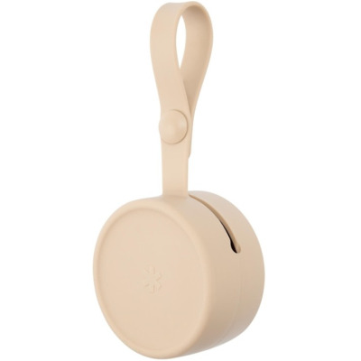 OAT silikonowe beżowe etui pojemnik na smoczek Grab&Go Skip Hop