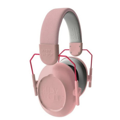 KIDYNOISE ochronniki słuchu dla dzieci słuchawki wygłuszające - różowe Kidywolf