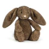 KRÓLICZEK LUX granatowa mgła przytulanka Bashful Hopscone 31 cm Jellycat 12m+