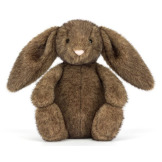 KRÓLICZEK LUX granatowa mgła przytulanka Bashful Hopscone 31 cm Jellycat 12m+