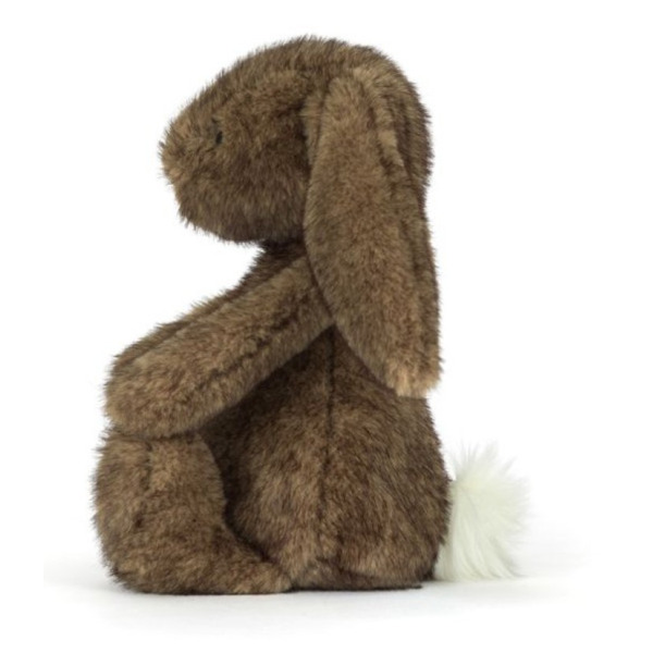 KRÓLICZEK LUX granatowa mgła przytulanka Bashful Hopscone 31 cm Jellycat 12m+