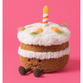 ZABAWNE CIASTO MARCHEWKOWE torcik ze świeczką przytulanka 15 cm Amuseables Carrot Cake Jellycat 12m+