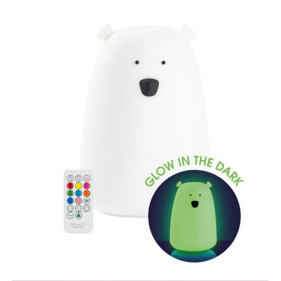 DUŻY MIŚ lampka świecąca w ciemności z pilotem Rabbits&Friends
