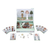 ROSA&JIM układanka magnetycza zestaw magnesów Little Dutch 3+