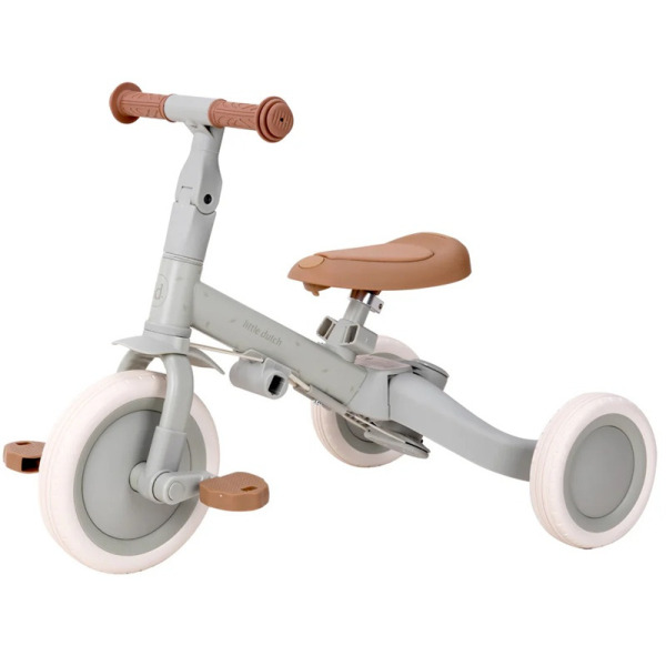 ROWEREK TRÓJKOŁOWY 4w1 z rączką Green Little Dutch 1+