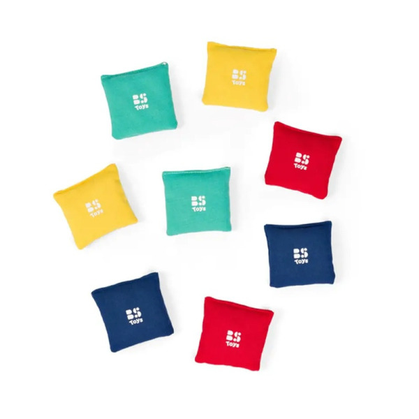 WORECZKI GIMNASTYCZNE do rzucania gra zręcznościowa 8 szt. BS Toys 3+
