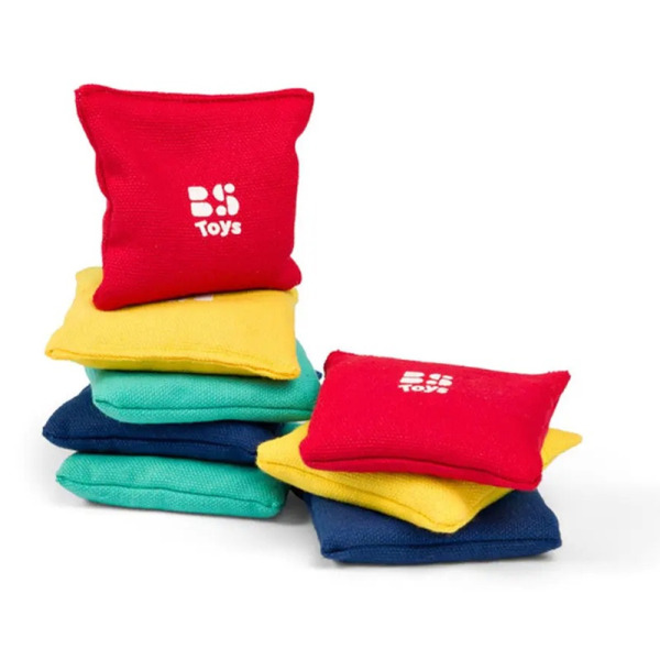 WORECZKI GIMNASTYCZNE do rzucania gra zręcznościowa 8 szt. BS Toys 3+