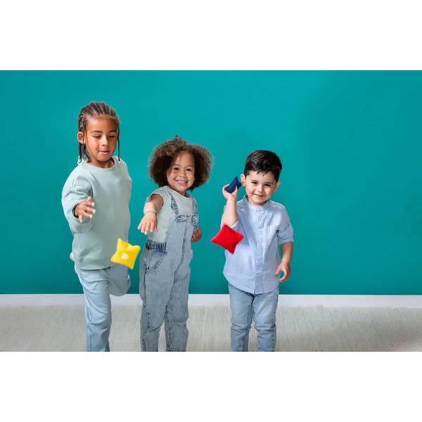 WORECZKI GIMNASTYCZNE do rzucania gra zręcznościowa 8 szt. BS Toys 3+