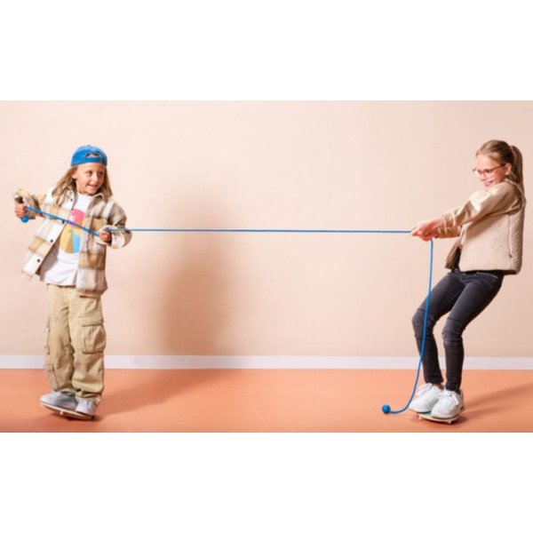 TUG OF TWO drewniana gra balansująca przeciąganie liny BS Toys 5+