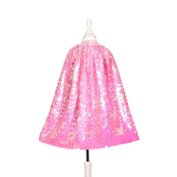 LAURENCE Kostium różowa peleryna z cekinami 3-4 lata Souza