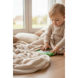 DINOZAURY zielony dysk sensoryczny z figurkami A-Ku-Ku! Peekaboo Jellystone 18m+