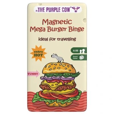 Podróżna gra magnetyczna The Purple Cow Mega burgerowa uczta 6+