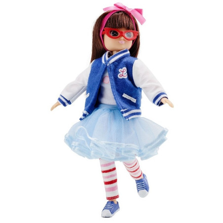 MIŁOŚNICZKA MUZYKI lalka Rockabilly 18 cm