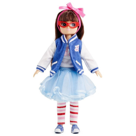 MIŁOŚNICZKA MUZYKI lalka Rockabilly 18 cm