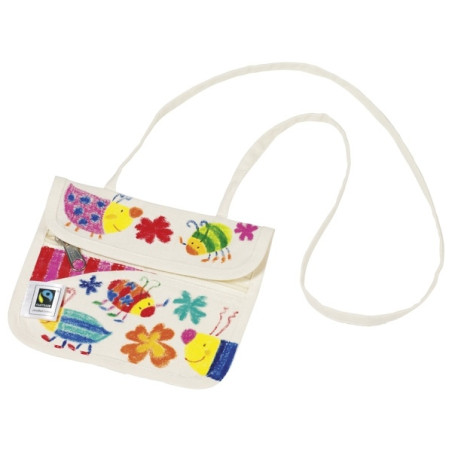 BAWEŁNIANA TOREBKA na ramię do kolorowania