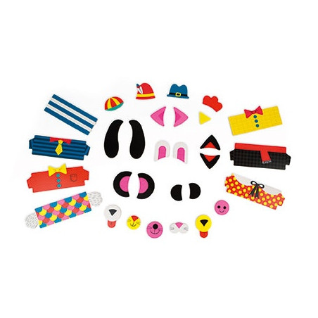 ZWIERZĄTKA drewniana układanka magnetyczna