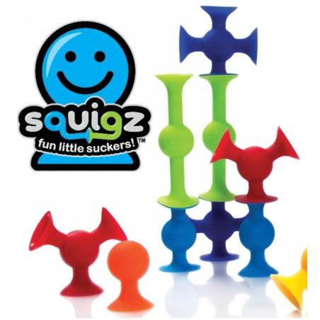 SQUIGZ przyssawki 24 szt.