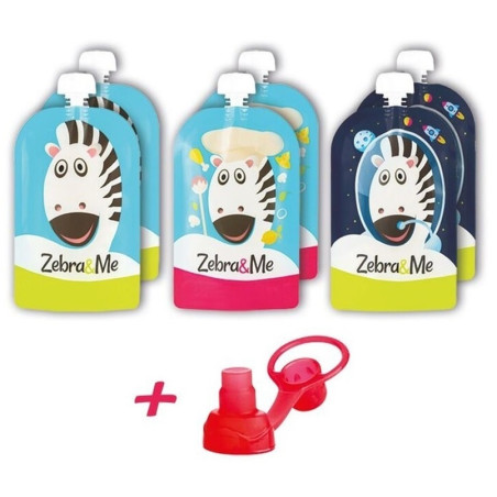 SASZETKI DO KARMIENIA wielokrotnego użytku 6 szt.