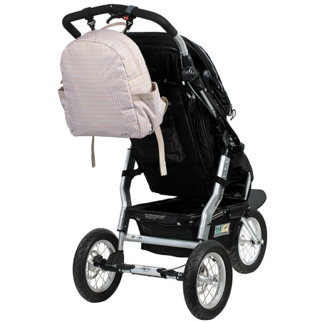 PLECAK Z AKCESORIAMI Backpack Mesh beige Marv