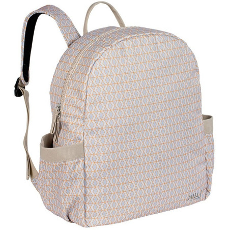 PLECAK Z AKCESORIAMI Backpack Mesh beige Marv