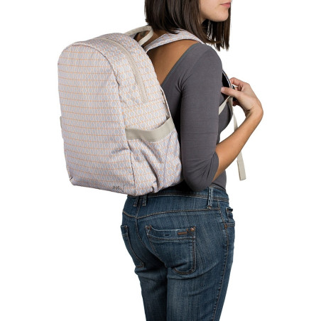 PLECAK Z AKCESORIAMI Backpack Mesh beige Marv