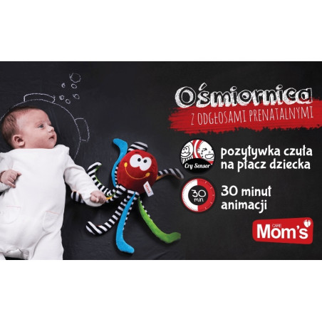 CZERWONA OŚMIORNICA z odgłosami prenatalnymi