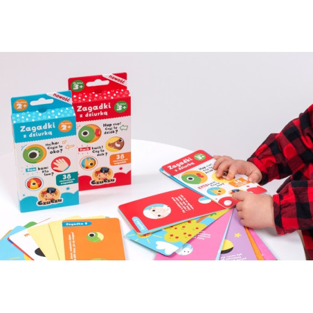 ZAGADKI Z DZIURKĄ zestaw pytań i odpowiedzi 3+