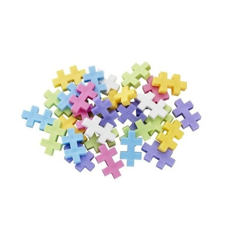 WRÓŻKA I JEDNOROŻEC klocki konstrukcyjne mini pastel 220 szt.