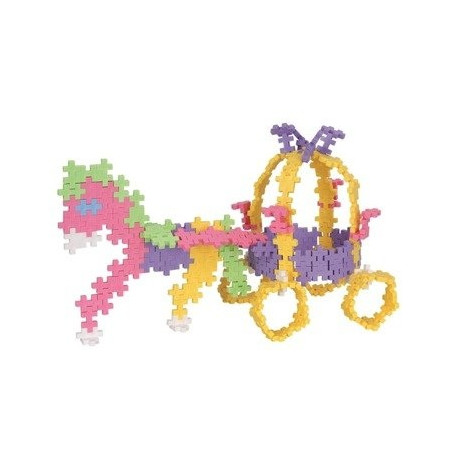 WRÓŻKA I JEDNOROŻEC klocki konstrukcyjne mini pastel 220 szt.