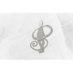 Organic Cotton Swaddle Grey Otulacz 2 szt.