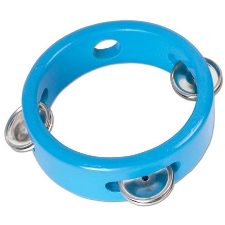 NIEBIESKI TAMBURYN drewniany instrument